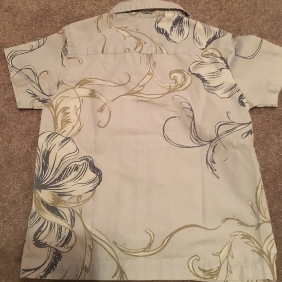 Quiksilver Boys youth Hawaiian shirt - Picture 4 of 5